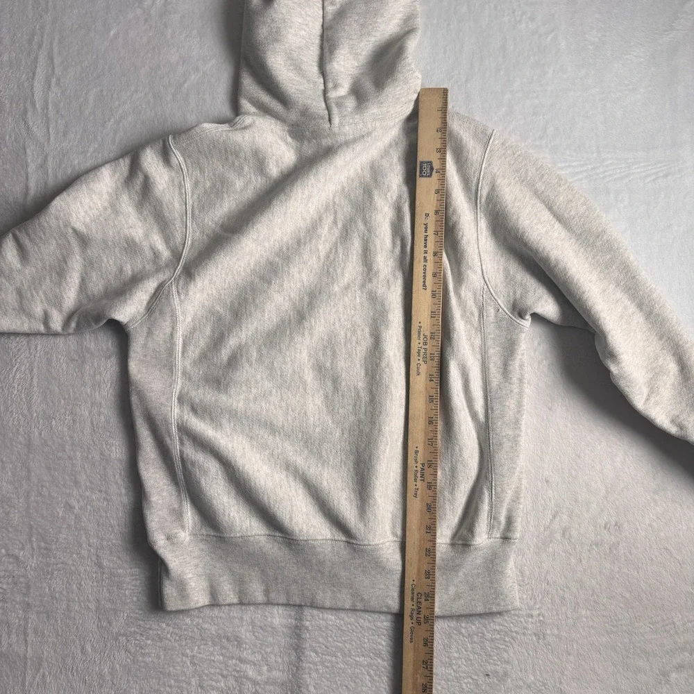 Champion Reverse Weave Pullover Long Sleeve‎ Fleece Hoodie Stains Men's Small *